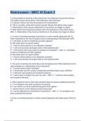 Rasmussen College MDC 3 Final Exam Questions and Answers &lpar;2024 &sol; 2025&rpar; &lpar;Verified Answers&rpar;