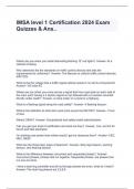 IMSA level 1 Certification 2024 Exam Quizzes & Ans&period;&period;
