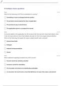 IDAHO HEALTH INSURANCE MODULE 1 QUESTIONS WITH 100&percnt; CORRECT ANSWERS