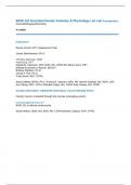 BIOD 151 Essential Human Anatomy & Physiology I w&sol; Lab Prerequisites&colon; Generalbiologyandchemistry