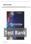 Test Bank For Pharmacology for Canadian Health Care Practice 3rd Edition By Lilley&vert;&vert;All Chapters Covered 1-58&vert;&vert;Complete Guide A&plus;