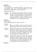BUSI 300 Test 4. (New 5 Versions),  Question and Answers , Liberty University