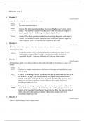 BUSI 300 Test 3. (New 5 Versions),  Question and Answers , Liberty University
