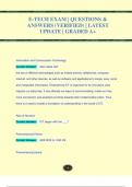 E-TECH EXAM &vert; QUESTIONS &  ANSWERS &lpar;VERIFIED&rpar; &vert; LATEST  UPDATE &vert; GRADED A&plus;