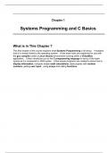 Systems Programming and C Basics COMPLETE QUIZ STUDY GUIDE WITH ANSWERS &lpar;MICROSOFT&rpar;