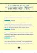E-TECH EXAMS &lpar;QUARTER 2&rpar; &vert;  QUESTIONS & ANSWERS &lpar;VERIFIED&rpar; &vert;  LATEST UPDATE &vert; GRADED A&plus;