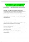 TN Jurisprudence Exam with Questions & Answers&vert; Already Passed with Grade A