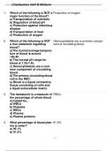 BIOS-255: ANATOMY & PHYSIOLOGY III WITH LAB MIDTERM EXAM QUESTIONS WITH 100% CORRECT ANSWERS| GRADED A+