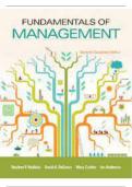 TEST BANK for Fundamentals of Management &lpar;Canadian Edition&rpar; 7th Edition by Robbins&comma; DeCenzo&comma; Coulter and Anderson&period; ISBN 9780135423394 &lpar;All Chapters 1-15&rpar;&period;