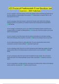 ATI Proctored Fundamentals Exam Questions And Answers &vert; 2024 Solutions