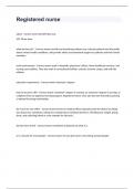 Registered nurse Case Study&period;