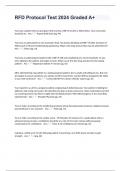 RFD Protocol Test 2024 Graded A&plus;