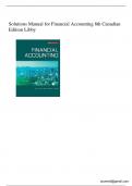 Solutions Manual for Financial Accounting 8th Canadian Edition Libby-stamped