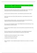 Jeppesen A&P General Oral exam &lpar;CCC&rpar; Questions and answers&period;