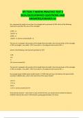 ATI TEAS MATHS PRACTICE TEST 2 2024/2025(VERIFIED QUESTIONS AND ANSWERS)/GRADED A+