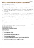 BIOS-251&colon; Anatomy and Physiology with Lab &lbrace;Self-Test 23&rcub; 