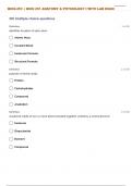 BIOS-251&colon; Anatomy and Physiology with Lab &lbrace;Self-Test 6&rcub; 