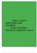 (2024) HESI A2 MATH STUDY GUIDE BUNDLE PACKAGE