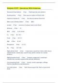 Dialysis CCHT - Questions With Solutions