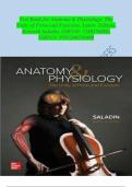Test Bank for Anatomy & Physiology: The  Unity of Form and Function