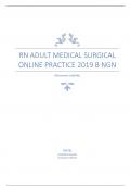 RN Adult Medical Surgical Online Practice 2019 B NGN