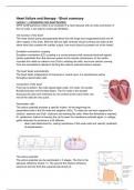 Heart failure and therapy summary (minor biomedical topics in healthcare)