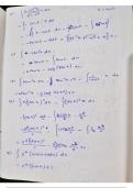 Integration by parts, defenite integral as the limit of a sum fundamental theorem and some properties of integration 