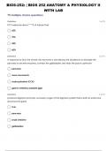 BIOS-252&colon; Anatomy & Physiology II with Lab &lbrace;Self-Test 30&rcub;
