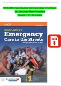 TEST BANK For Nancy Caroline’s Emergency Care in the Streets, 8th Edition by Nancy Caroline, All Chapters 1 - 53, Complete Verified Latest Version