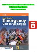 TEST BANK For Nancy Caroline&rsquo;s Emergency Care in the Streets&comma; 8th Edition by Nancy Caroline&comma; All Chapters 1 - 53&comma; Complete Verified Latest Version