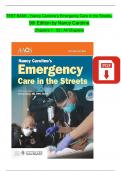 TEST BANK For Nancy Caroline&rsquo;s Emergency Care in the Streets&comma; 9th Edition by Nancy Caroline&comma; Verified Chapters 1 - 53&comma; Complete Newest Version