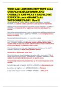 WGU C451 ASSESSMENT TEST 2024 COMPLETE QUESTIONS AND CORRECT ANSWERS VERIFIED BY EXPERTS 100&percnt; GRADED A&plus; TOPSCORE PASS&excl;&excl;&excl; New&excl;&excl;&excl;
