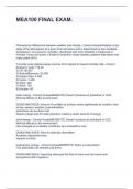 MEA100 FINAL EXAM&period;