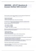 HMORRIS &lowbar; API-577-Questions & Answers Verified 100&percnt; Correct&excl;&excl;