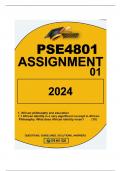 PSE4801 ASSIGNMENT 01 DUE DATE 2024