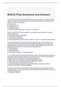 NAVLE Prep Questions and Answers- Graded A