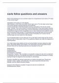 navle feline questions and answers -graded a