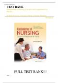 Test Bank For Fundamentals of Nursing: Concepts and Competencies for Practice 9th Edition by Ruth F Craven, Constance Hirnle, Christine Henshaw||ISBN NO:10,1975120426||ISBN NO:13,978-1975120429||All Chapters||A+,Guide.