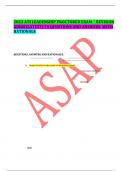 2023 ATI LEADERSHIP PROCTORED EXAM &ndash;REVISION GUIDE&lpar;LATEST&rpar; 70 QEUSTIONS AND ANSWERS WITH RATIONALE QUESTIONS&comma; ANSWERS AND RATIONALES&period;