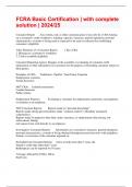 FCRA Basic Certification &vert; with complete solution &vert; 2024&sol;25