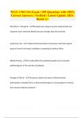 WGU C963 OA Exam &vert; 109 Questions with 100&percnt; Correct Answers &vert; Verified &vert; Latest Update 2024 &vert; Rated A&plus;