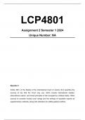 LCP4801 Assignment 2 Solutions Semester 1 2024