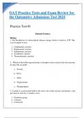 OAT Practice Tests and Exam Review for the Optometry Admission Test 2024&period;