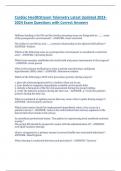Cardiac HealthStream Telemetry Latest Updated 2023-2024 Exam Questions with Correct Answers&period;
