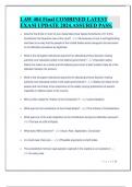 LAW 404 Final COMBINED LATEST EXAM UPDATE 2024&period;ASSURED PASS&period;