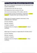 FF2 Final Exam Questions And Answers 