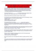 A-US1329 SERE 100&period;2 Level A Military Pre-test With Complete Solution