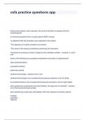 csfa practice questions app questions and answers fully solved