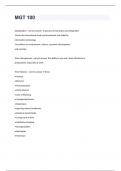 MGT 100 Exam With Complete Answer&period;