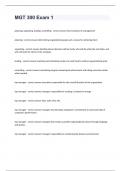 MGT 300 Exam 1 With Correct Answer&period;